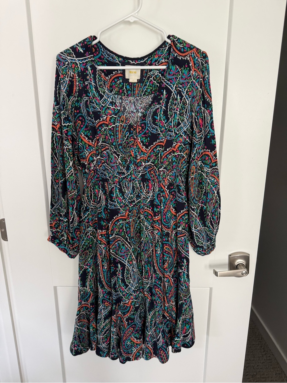 Anthropologie Maeve Floral Midi Dress, Size M